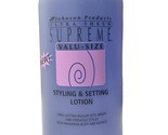 Ultra Sheen Supreme STYLING &amp; SETTING Lotion 25.4 fl oz. Johnson Product... - £27.17 GBP