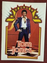 TOM JONES - VINTAGE 1980 TOUR BOOK CONCERT PROGRAM - MINT MINUS CONDITION - $15.00