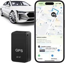 GPS Tracker for Vehicles Mini Portable Real Time Magnetic GPS Tracking D... - $24.67
