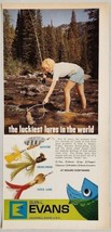1968 Print Ad Glen L. Evans Shyster,Friski-Frog,Loco Fishing Lures Caldwell,ID - $18.40