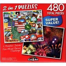 American Sticker Collage / Summer Firework Festival - Total 480 Pc 2 in ... - £13.29 GBP