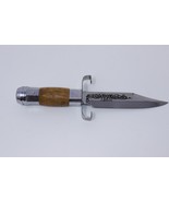 J. Bowie 9&quot; Knife Wooden Handle Fixed Blade - $39.99