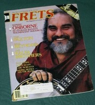 SONNY OSBORNE FRETS MAGAZINE VINTAGE 1982 TOM PAXTON PAUL REYNOSO BALFA ... - £23.46 GBP