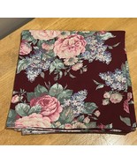 Martha Stewart Shower Curtain Rose Lilac FLoral Vtg Fabric Cottagecore M... - $54.29 CAD