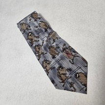 Taz Tasmanian Devil Men&#39;s Tie Tag Attached 100% Silk Warner Brothers - $10.98