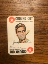 Joe Torre Atlanta Braves Game Card Insert 1968 Topps Baseball Card (1290) - £7.96 GBP