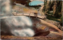 Craters of Mud Volcano Yellowstone Park WY Postcard PC10 - £3.98 GBP