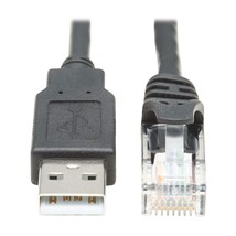 Tripp Lite USB-A to RJ45 Rollover Console Cable Cisco Compatible M/6ft (U009-006 - $45.99