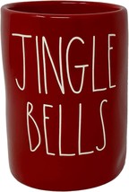 Rae Dunn JINGLE BELLS Candle - RED Ceramic - Christmas themed - 13.2 oz - £29.09 GBP