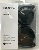 Sony - MDR-ZX110/BLK - ZX Series Stereo Headphones - Black - £19.61 GBP