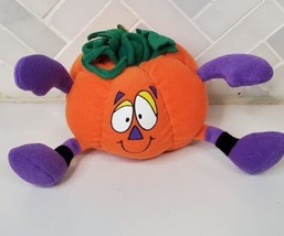 Jack-A-MOLEY Plush Pumpkin by GUND 3.5&quot; Orange Halloween HTF Rare! - £27.74 GBP