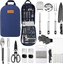 Knife, Fork, Spoon, Chopping Board, Chef&#39;S Knife, And Kitchenware Storag... - $41.98