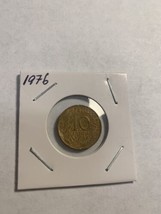 1976 France 10 Centimes Coin VF - $1.37