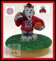 NC STATE WOLFPACK MASON JAR COIN, FREE SHIPPING CANDY, CANDLE COVER - $11.64