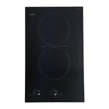 Summit CR2110B 12&quot; Wide 115V 2-Burner Radiant Cooktop, Smooth Black Cera... - $348.65