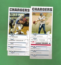 2004 Topps San Diego Chargers Football Set - £3.89 GBP
