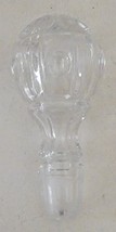 Vtg Clear Hollow Glass Decanter Bottle Replacement Stopper Top ONLY #26 - $352.39 MXN
