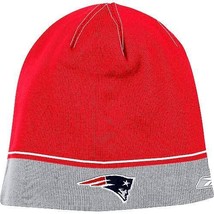 New England Patriots Warm Knit Cap Hat Reebok Mens New - £16.49 GBP