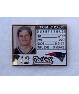 NEW ENGLAND PATRIOTS free shipping METAL TOM BRADY LICENSE HAT CAP JERSE... - £9.01 GBP