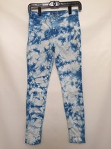 J Brand Skinny Leg Twisted Blue Bonnet Tie Dye Pants Size 26 Boho Hippie Size 26 - £18.70 GBP