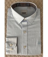 Burberry Brit Men&#39;s Sky Blue Long Sleeve Dress Shirt Regular Size Size M... - $2,498.02 MXN