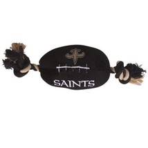 New Orleans Saints Free Shipping Football Dog Black Plush Fun Nfl Pet Toy - £8.69 GBP