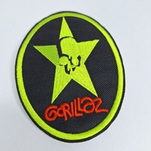 Gorillaz Patch Alt Rock Pop Trip Hop EDM Music Embroidered Iron On Patch 4x3&quot; - £3.93 GBP