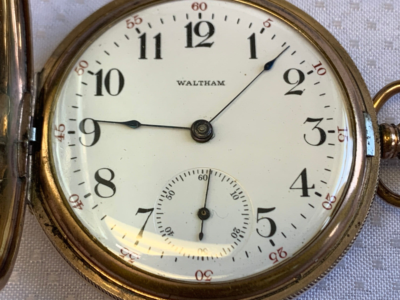 Antique 1900 Waltham Special Pocket Watch 9629640 16S 11J Hunting *Working* - £181.97 GBP