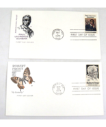 American Poet FDC Farnam Cachet 1st Day Issue Robert Frost 1974 Paul Dun... - €1,54 EUR