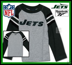 New York Jets New Football Kids Size 7 Reebok Shirt L - £16.59 GBP