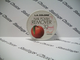 LA Colors Nail Polish Remover Peach Scented - $6.52