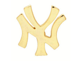 NEW YORK YANKEES OFFICIAL HAT JERSEY GOLD METAL PIN NEW - £10.34 GBP