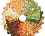 Jelly Roll Sweet Pumpkin Spice Complete Collection Fall Fabric Roll-Ups ... - £31.44 GBP