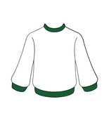 Christmas Sweater svg download, Sweater Template mockup svg Merry Christ... - $36.61 MXN