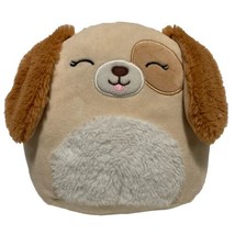 Harrison The Dog Squishmallow 8” inch KellyToy Tan Puppy Plush NWT Q1 - £6.99 GBP