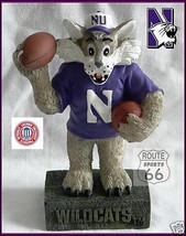 Northwestern Wildcats Basketball Football Sports Mascot - £9.92 GBP