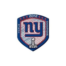 New York Giants Superbowl Super Bowl XLVI 46 Champs Auto / Truck / Car E... - £10.46 GBP