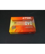 TDK DVM-60ME 60 Minute Mini DV Video Cassette - Brand New!!! - £7.10 GBP