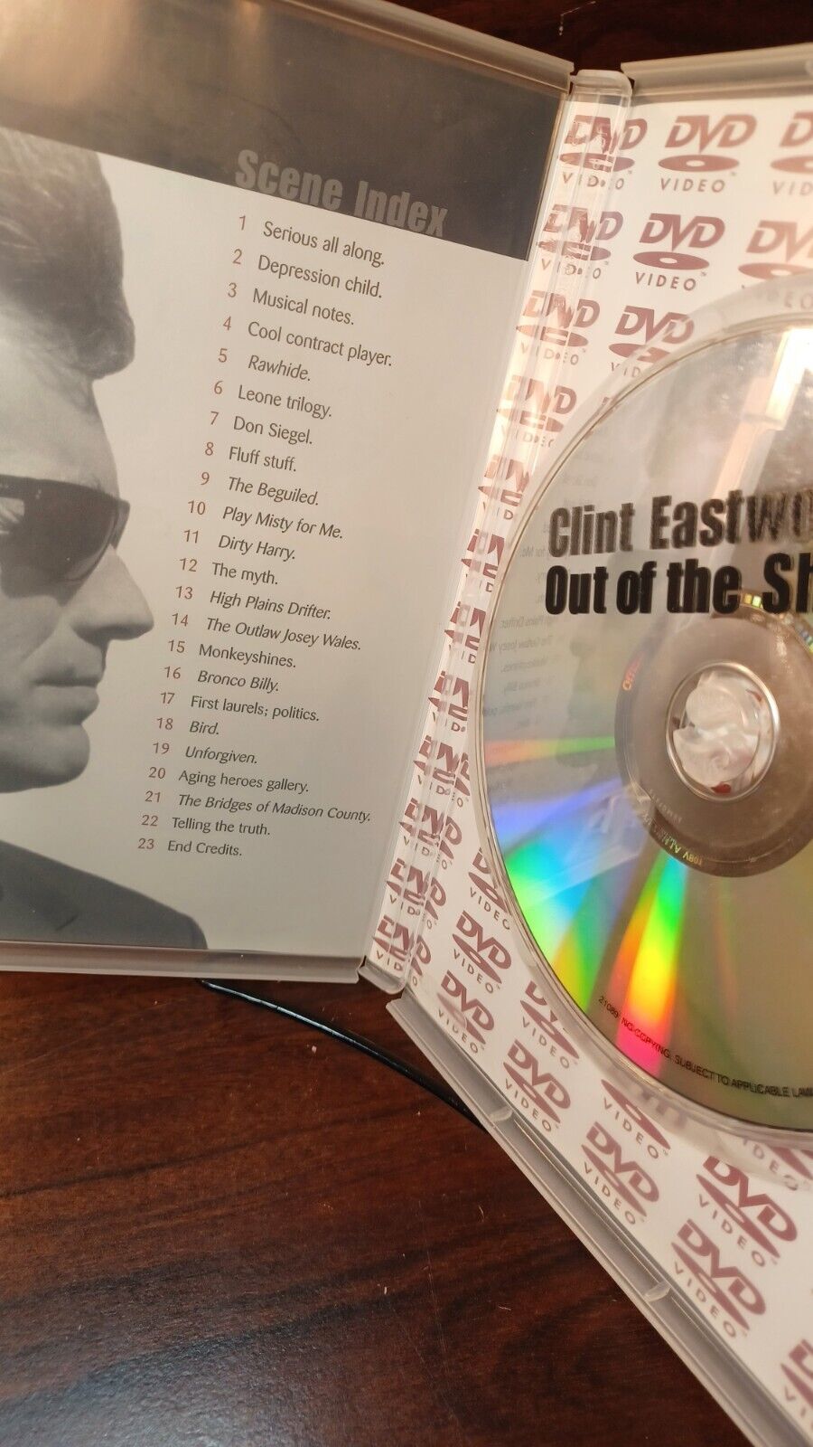 Clint Eastwood Documentary - Out of the Shadows DVD (REGION 4)-Free Shipping Item image 11