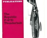 PROFILE 7 Republic P-47D Thunderbolt Booklet - £10.90 GBP