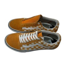 Vans Old Skool Pro Checkered Suede Orange Wht Ultracush Mens US 11 Missi... - $50.72 CAD