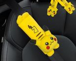 Pikachu Plush Car Seatbelt Shoulder Pad, Seat Belt Covers Cushion 2pcs - $17.99
