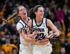 Caitlin Clark Kate Martin Signed 8X10 Photo Autographed Reprint Iowa Hawkeyes - £15.82 GBP