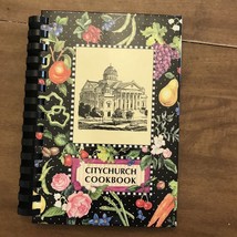 City church Cookbook 1993 Local Spiral Regional Cookbook 90s VTG - £10.55 GBP