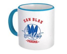 San Blas Panama : Gift Mug Surfer Tropical Souvenir Travel - £12.53 GBP