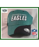 PHILADELPHIA EAGLES FREE SHIPPING FOOTBALL SIDELINE CAP HAT MENS ADJ NEW - $18.12