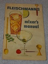 Vintage Fleischmann&#39;s Mixer Manual Liquor Cocktail Distiller - £4.79 GBP