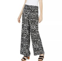 INC Ikat Frenzy Smocked Printed Wide Leg Pants Tribe DC NWT NEW MED Reg $89 - $12.86