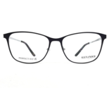 Alexander Brille Rahmen THEA EGGPLANT Lila Cat Eye Titan 57-17-145 - $78.63