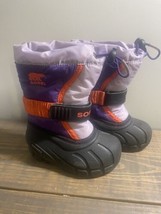Sorel Womens Snow Boots purple pink 1425621559 Size 7 - £30.50 GBP